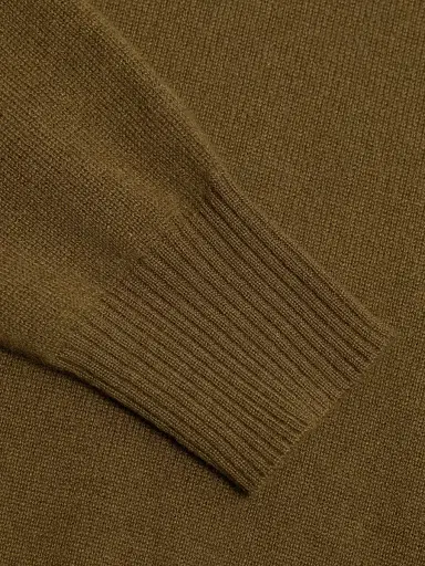 TOTEME Women's Classic Wool-Silk Crewneck Sweater - Hazel - Size XL | Thumbnail 7 TOTEME Women's Classic Wool-Silk Crewneck Sweater - Hazel - Size XL | Thumbnail 7