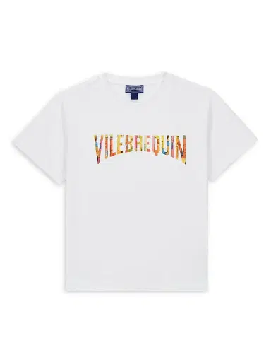 Vilebrequin Little Boy's & Boy's Sunny Jersey T-Shirt - Blanc - Size 14 | Thumbnail 1 Vilebrequin Little Boy's & Boy's Sunny Jersey T-Shirt - Blanc - Size 14 | Thumbnail 1