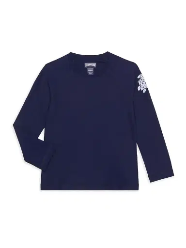 Vilebrequin Little Boy's & Boy's Turtle Rashguard - Blue Marine - Size 14 | Thumbnail 1 Vilebrequin Little Boy's & Boy's Turtle Rashguard - Blue Marine - Size 14 | Thumbnail 1