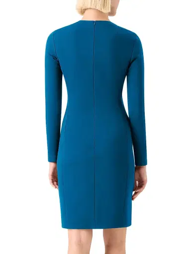 Akris punto Women's Chest Cut-Out Sheath Dress | Thumbnail 4 Akris punto Women's Chest Cut-Out Sheath Dress | Thumbnail 4