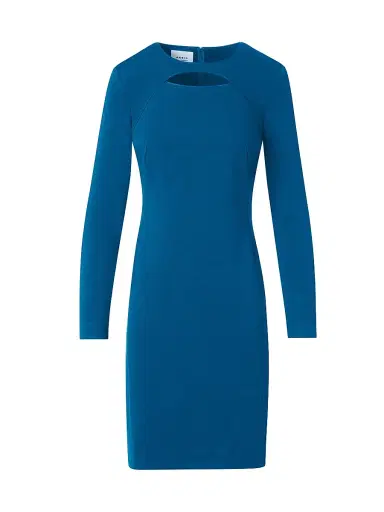 Akris punto Women's Chest Cut-Out Sheath Dress | Thumbnail 1 Akris punto Women's Chest Cut-Out Sheath Dress | Thumbnail 1