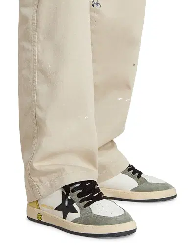 Golden Goose Baby Boy's, Little Boy's & Boy's Ballstar Colorblocked Leather Sneakers - Green Black Yellow 1.5 (Child) | Thumbnail 5 Golden Goose Baby Boy's, Little Boy's & Boy's Ballstar Colorblocked Leather Sneakers - Green Black Yellow 1.5 (Child) | Thumbnail 5