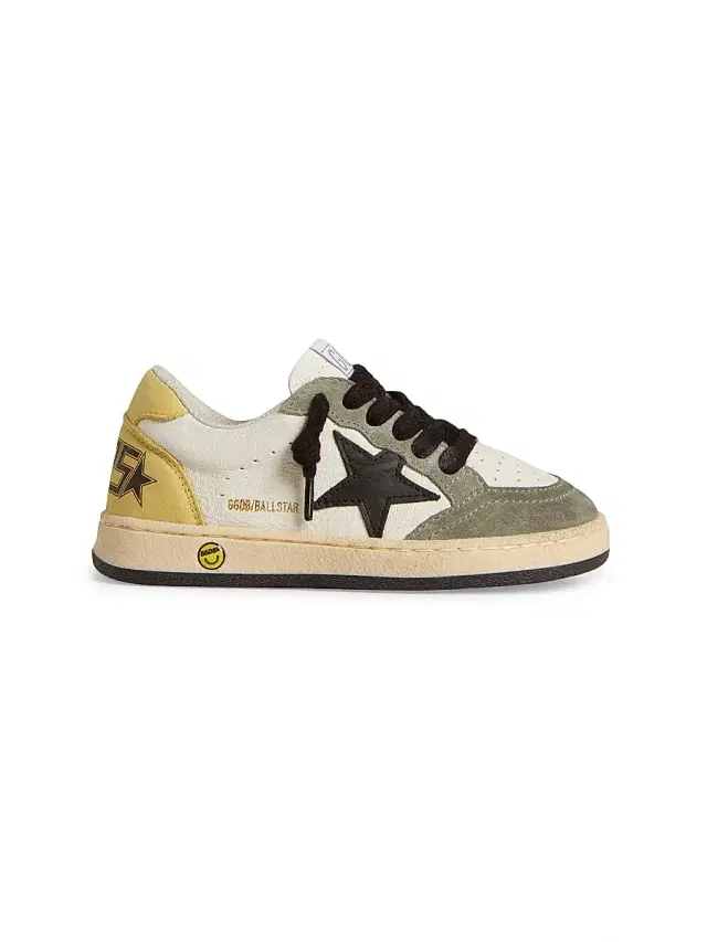 Baby Boy's, Little Boy's & Boy's Ballstar Colorblocked Leather Sneakers - Green Black Yellow 1.5 (Child) Baby Boy's, Little Boy's & Boy's Ballstar Colorblocked Leather Sneakers - Green Black Yellow 1.5 (Child)