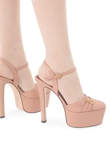Valentino Garavani Women's Crasher 145MM Platform Pumps in Kidskin | Thumbnail 7 Valentino Garavani Women's Crasher 145MM Platform Pumps in Kidskin | Thumbnail 7