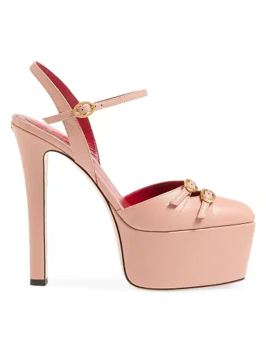 Valentino Garavani Women's Crasher 145MM Platform Pumps in Kidskin | Thumbnail 1 Valentino Garavani Women's Crasher 145MM Platform Pumps in Kidskin | Thumbnail 1