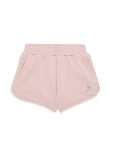Golden Goose Little Girl's & Girl's Star Glitter Fleece Shorts - Pink Silver - Size 8 | Thumbnail 1 Golden Goose Little Girl's & Girl's Star Glitter Fleece Shorts - Pink Silver - Size 8 | Thumbnail 1