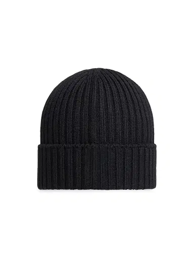 Moncler Kid's Beanie Hat in Wool - Red | Thumbnail 2 Moncler Kid's Beanie Hat in Wool - Red | Thumbnail 2