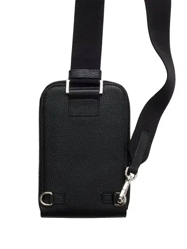 Prada Men's Leather Smartphone Case - Black | Thumbnail 4 Prada Men's Leather Smartphone Case - Black | Thumbnail 4
