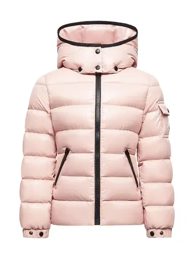Moncler Little Girl's & Girl's Bady Zip Up Down Jacket - Pink | Thumbnail 1 Moncler Little Girl's & Girl's Bady Zip Up Down Jacket - Pink | Thumbnail 1