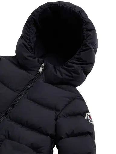 Moncler Baby Girl's & Little Girl's Molan Puffer Jacket - Navy Blue | Thumbnail 3 Moncler Baby Girl's & Little Girl's Molan Puffer Jacket - Navy Blue | Thumbnail 3