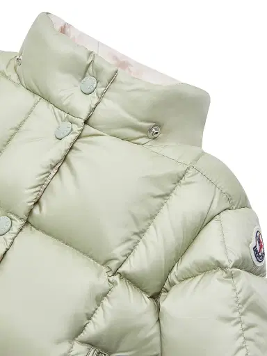 Moncler Baby Girl's & Little Girl's Parana Puffer Jacket - Light Green 9 Months | Thumbnail 4 Moncler Baby Girl's & Little Girl's Parana Puffer Jacket - Light Green 9 Months | Thumbnail 4