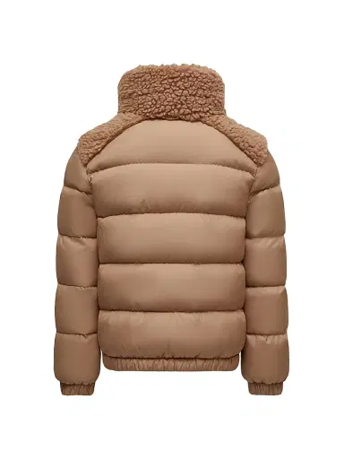 Moncler Little Girl's & Girl's Vard Puffer Jacket - Camel Beige | Thumbnail 2 Moncler Little Girl's & Girl's Vard Puffer Jacket - Camel Beige | Thumbnail 2