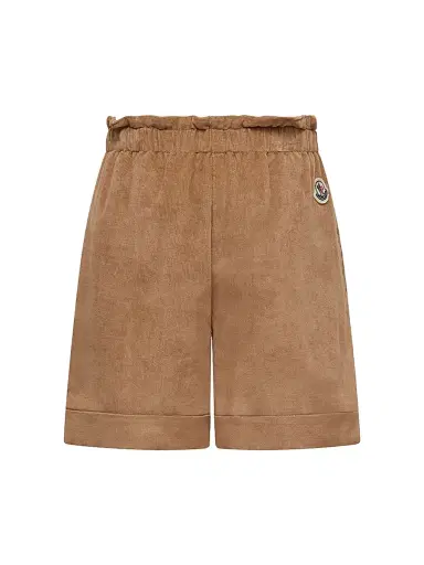 Moncler Little Girl's & Girl's Shorts in Corduroy - Beige | Thumbnail 2 Moncler Little Girl's & Girl's Shorts in Corduroy - Beige | Thumbnail 2
