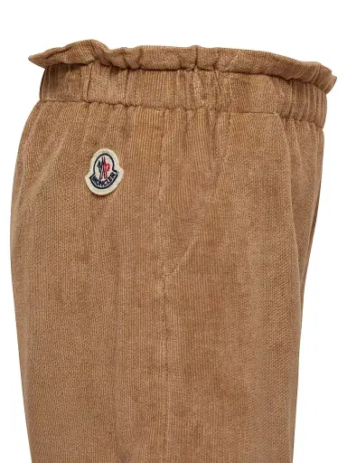 Moncler Little Girl's & Girl's Shorts in Corduroy - Beige | Thumbnail 3 Moncler Little Girl's & Girl's Shorts in Corduroy - Beige | Thumbnail 3