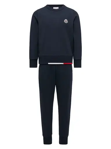 Moncler Little Boy's & Boy's Sweatsuit Set in Cotton | Thumbnail 1 Moncler Little Boy's & Boy's Sweatsuit Set in Cotton | Thumbnail 1