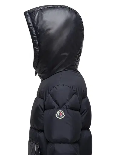 Moncler Little Boy's & Boy's Barin Puffer Jacket - Navy Blue | Thumbnail 3 Moncler Little Boy's & Boy's Barin Puffer Jacket - Navy Blue | Thumbnail 3