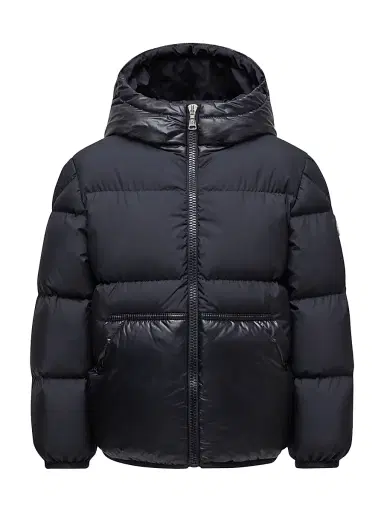 Moncler Little Boy's & Boy's Barin Puffer Jacket - Navy Blue | Thumbnail 1 Moncler Little Boy's & Boy's Barin Puffer Jacket - Navy Blue | Thumbnail 1