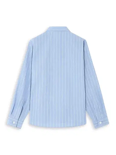 Versace Boy's Little Boy's & Boy's Pinstriped Cotton Poplin Shirt | Thumbnail 3 Versace Boy's Little Boy's & Boy's Pinstriped Cotton Poplin Shirt | Thumbnail 3
