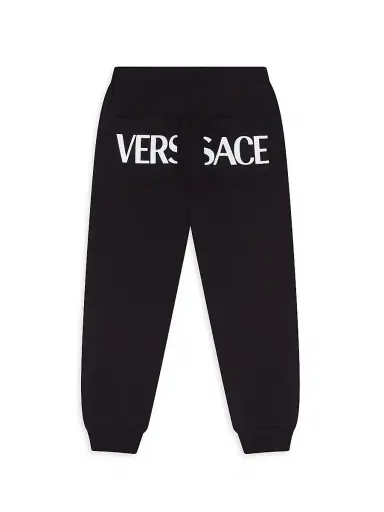 Versace Little Boy's & Boy's Logo Jogger Sweatpants - Black | Thumbnail 2 Versace Little Boy's & Boy's Logo Jogger Sweatpants - Black | Thumbnail 2