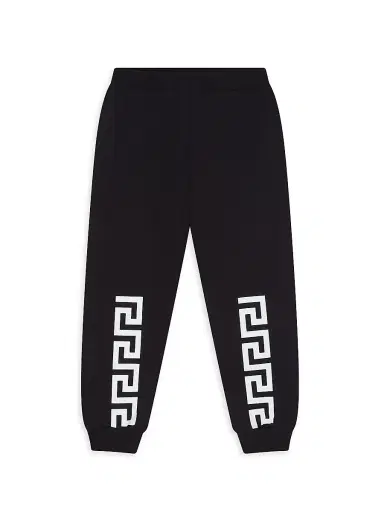 Versace Little Boy's & Boy's Logo Jogger Sweatpants - Black | Thumbnail 1 Versace Little Boy's & Boy's Logo Jogger Sweatpants - Black | Thumbnail 1