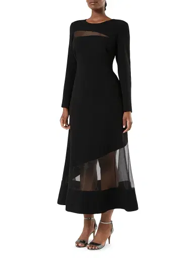 Marina Rinaldi Women's Cady Dress - Black - Size 24 | Thumbnail 2 Marina Rinaldi Women's Cady Dress - Black - Size 24 | Thumbnail 2
