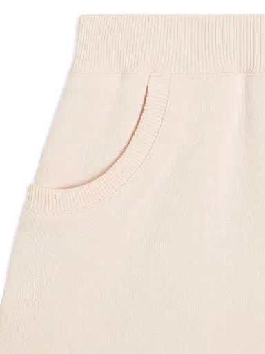Dolce & Gabbana Little Girl's & Girl's Logo Sequined Fleece Skirt - Rosa Pallido | Thumbnail 5 Dolce & Gabbana Little Girl's & Girl's Logo Sequined Fleece Skirt - Rosa Pallido | Thumbnail 5