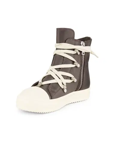 Rick Owens Little Kid's Hexalace Leather Sneakers | Thumbnail 3 Rick Owens Little Kid's Hexalace Leather Sneakers | Thumbnail 3