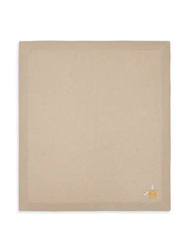 Loewe Hamster Cashmere Baby Blanket - Beige | Thumbnail 1 Loewe Hamster Cashmere Baby Blanket - Beige | Thumbnail 1