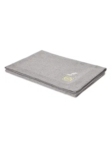 Loewe Squid Cashmere Baby Blanket - Grey | Thumbnail 2 Loewe Squid Cashmere Baby Blanket - Grey | Thumbnail 2