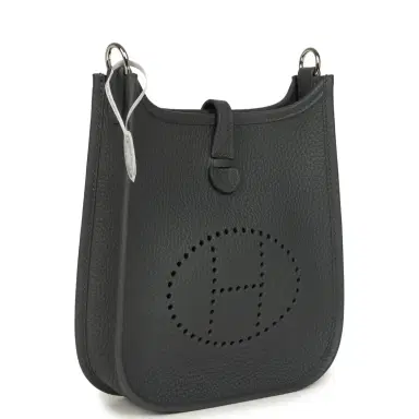HERMÈS Hermes Evelyne TPM Ardoise Clemence Palladium Hardware | Thumbnail 2 HERMÈS Hermes Evelyne TPM Ardoise Clemence Palladium Hardware | Thumbnail 2