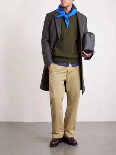 BODE Ribbed-Knit Cashmere Sweater - Men | Thumbnail 2 BODE Ribbed-Knit Cashmere Sweater - Men | Thumbnail 2