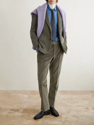 Thom Sweeney Cotton and Wool-Blend Corduroy Suit - Men | Thumbnail 2 Thom Sweeney Cotton and Wool-Blend Corduroy Suit - Men | Thumbnail 2
