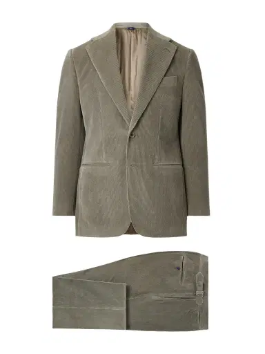 Thom Sweeney Cotton and Wool-Blend Corduroy Suit - Men | Thumbnail 1 Thom Sweeney Cotton and Wool-Blend Corduroy Suit - Men | Thumbnail 1