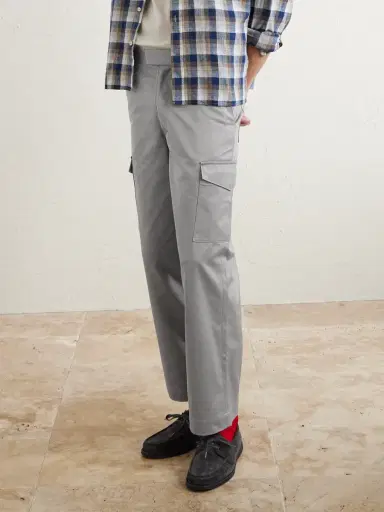 WTAPS Straight-Leg Cotton-Blend Twill Trousers - Men | Thumbnail 3 WTAPS Straight-Leg Cotton-Blend Twill Trousers - Men | Thumbnail 3