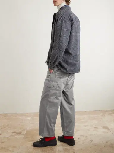 WTAPS Straight-Leg Cotton-Blend Twill Trousers - Men | Thumbnail 4 WTAPS Straight-Leg Cotton-Blend Twill Trousers - Men | Thumbnail 4