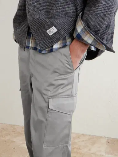 WTAPS Straight-Leg Cotton-Blend Twill Trousers - Men | Thumbnail 6 WTAPS Straight-Leg Cotton-Blend Twill Trousers - Men | Thumbnail 6