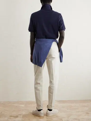 Brunello Cucinelli Cotton-Piqué Polo Shirt - Men | Thumbnail 3 Brunello Cucinelli Cotton-Piqué Polo Shirt - Men | Thumbnail 3