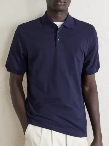 Brunello Cucinelli Cotton-Piqué Polo Shirt - Men | Thumbnail 4 Brunello Cucinelli Cotton-Piqué Polo Shirt - Men | Thumbnail 4