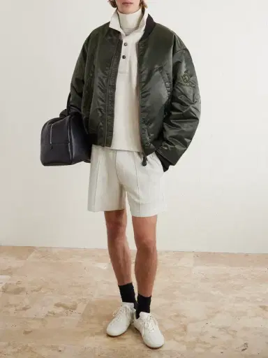 Tom Ford Cotton, Silk and Cashmere-Blend Sweatshirt - Men | Thumbnail 2 Tom Ford Cotton, Silk and Cashmere-Blend Sweatshirt - Men | Thumbnail 2