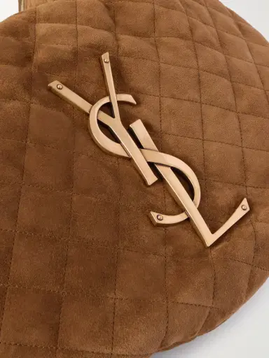 Saint Laurent Icare Matelassé Suede Shoulder Bag | Thumbnail 4 Saint Laurent Icare Matelassé Suede Shoulder Bag | Thumbnail 4