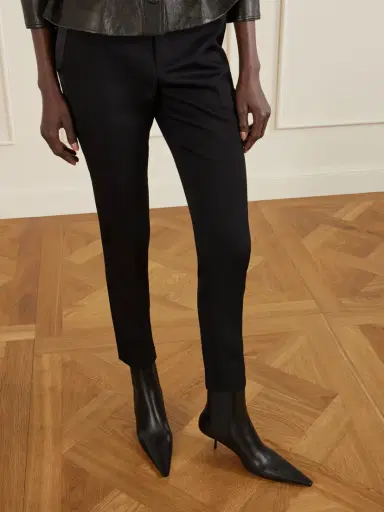 Saint Laurent Victoire Leather Ankle Boots | Thumbnail 2 Saint Laurent Victoire Leather Ankle Boots | Thumbnail 2