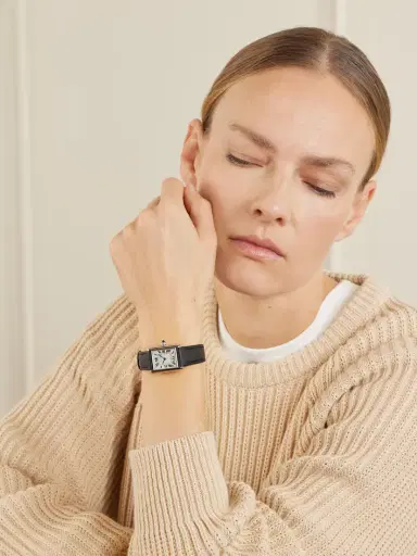Cartier Tank Must Solarbeat™ Small Stainless Steel Watch | Thumbnail 2 Cartier Tank Must Solarbeat™ Small Stainless Steel Watch | Thumbnail 2
