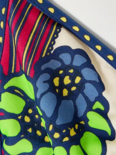 La DoubleJ Printed Triangle Bikini Top | Thumbnail 4 La DoubleJ Printed Triangle Bikini Top | Thumbnail 4
