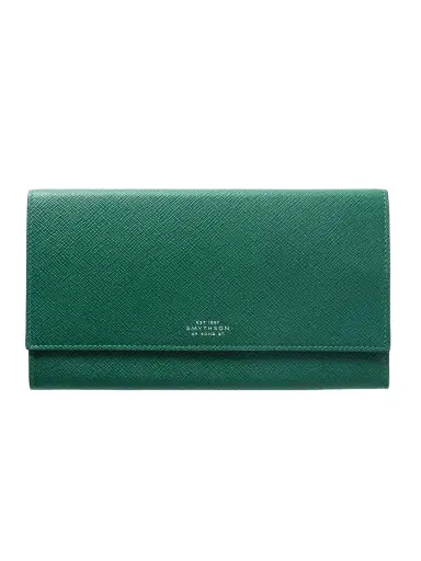 Smythson Marshall Textured-leather Travel Wallet | Thumbnail 1 Smythson Marshall Textured-leather Travel Wallet | Thumbnail 1