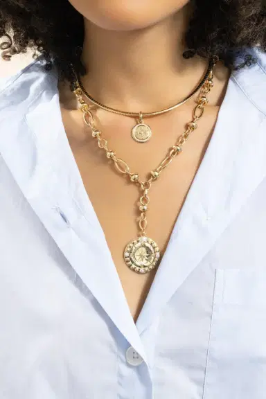 Foundrae Sleek Collar Necklace | Thumbnail 3 Foundrae Sleek Collar Necklace | Thumbnail 3