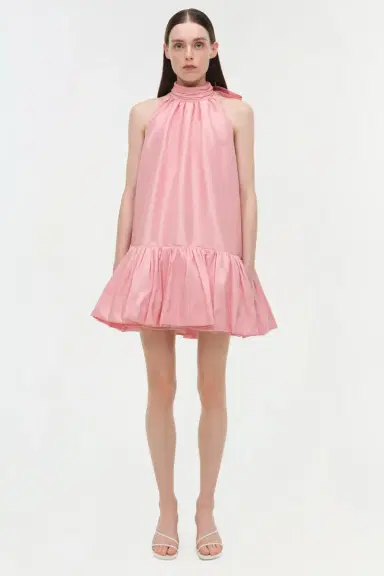 Simkhai Hope Taffeta Bow Tie Mini Dress | Thumbnail 5 Simkhai Hope Taffeta Bow Tie Mini Dress | Thumbnail 5