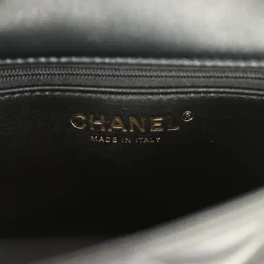 Chanel Chanel Mini Shearling Flap Bag Black Lambskin Brushed Gold Hardware | Thumbnail 9 Chanel Chanel Mini Shearling Flap Bag Black Lambskin Brushed Gold Hardware | Thumbnail 9