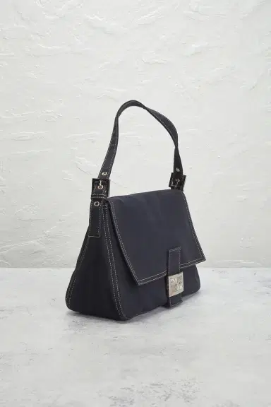 Fendi Denim Mama Baguette Shoulder Bag | Thumbnail 4 Fendi Denim Mama Baguette Shoulder Bag | Thumbnail 4
