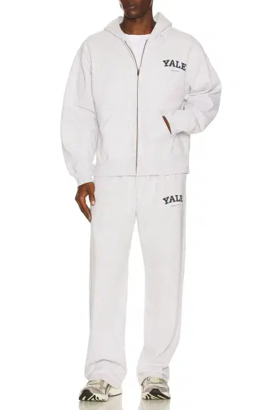 Sporty & Rich Yale Classic Wide Sweatpant | Thumbnail 4 Sporty & Rich Yale Classic Wide Sweatpant | Thumbnail 4