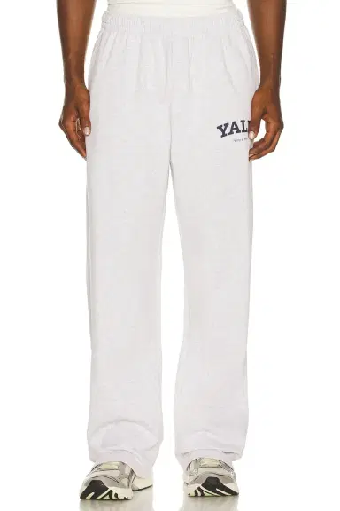 Sporty & Rich Yale Classic Wide Sweatpant | Thumbnail 1 Sporty & Rich Yale Classic Wide Sweatpant | Thumbnail 1
